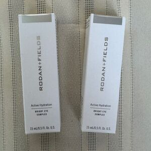 RODAN+FIELDS Active Hydration Bright Eye Complex New & Sealed .5oz (LOT OF 2)